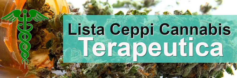 Lista ceppi cannabis terapeutica